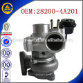 Turbocharger TFO35HM-12T / 4 28200-4A201 para Hyundai